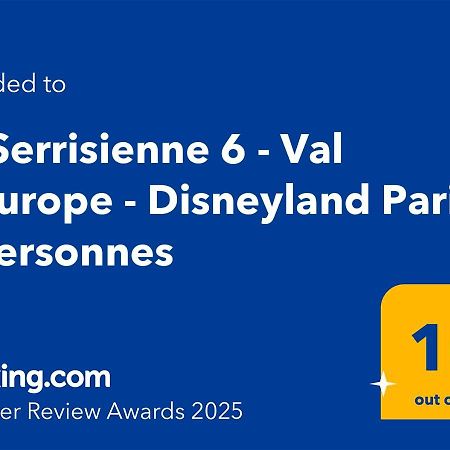La Serrisienne 6 - Val D'Europe - Disneyland Paris - 9 Personnes Chessy  Zewnętrze zdjęcie